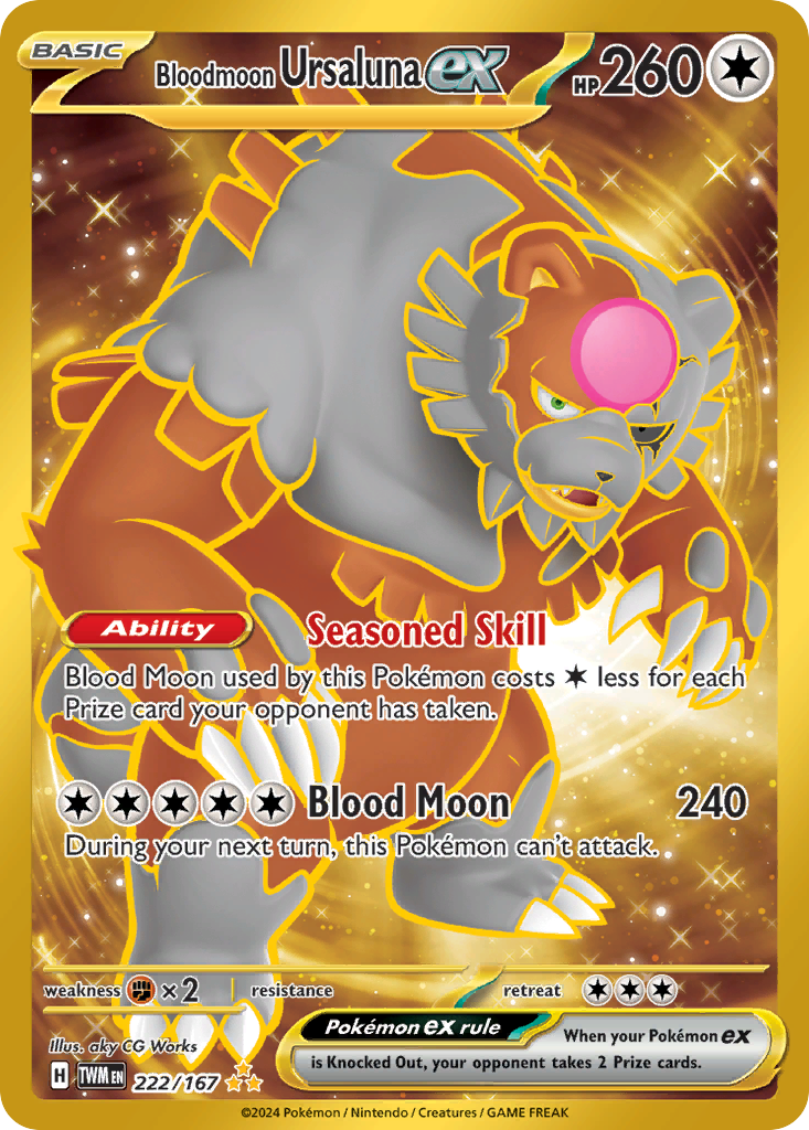 222/167 from Twilight Masquerade Hyper Rare Pokemon Card