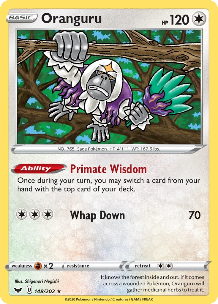 148/202 from Sword & Shield Holo Rare Pokemon Card