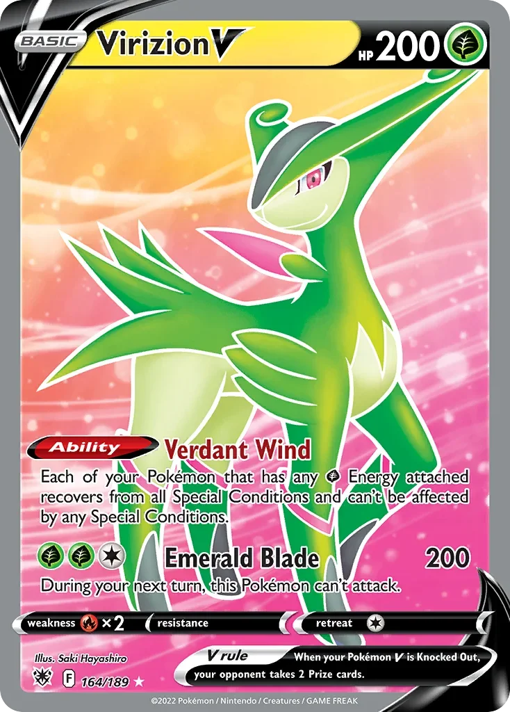 164/189 from Astral Radiance Full Art Pokemon Card