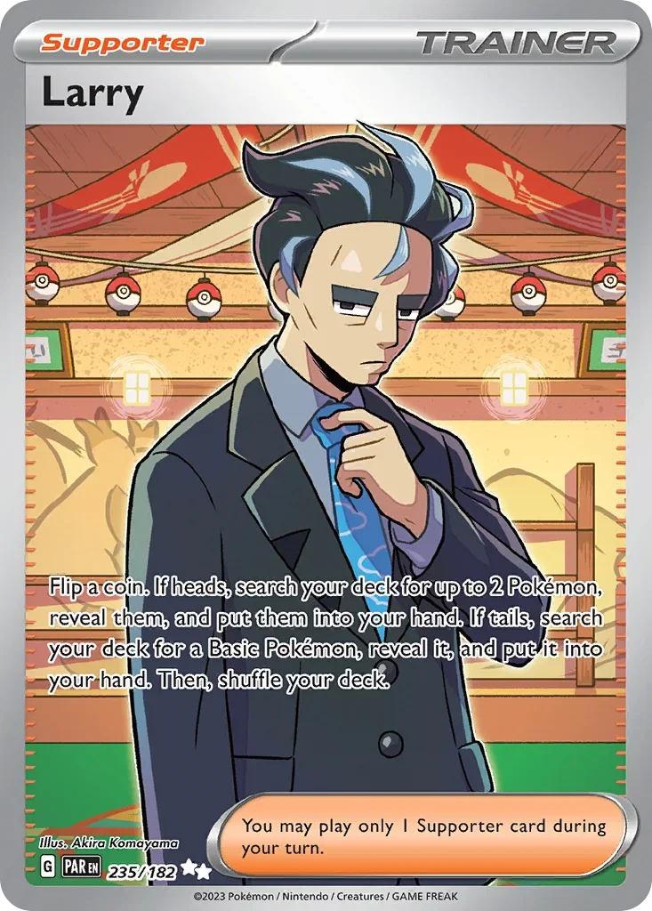 235/182 from Paradox Rift Ultra Rare Pokemon Card