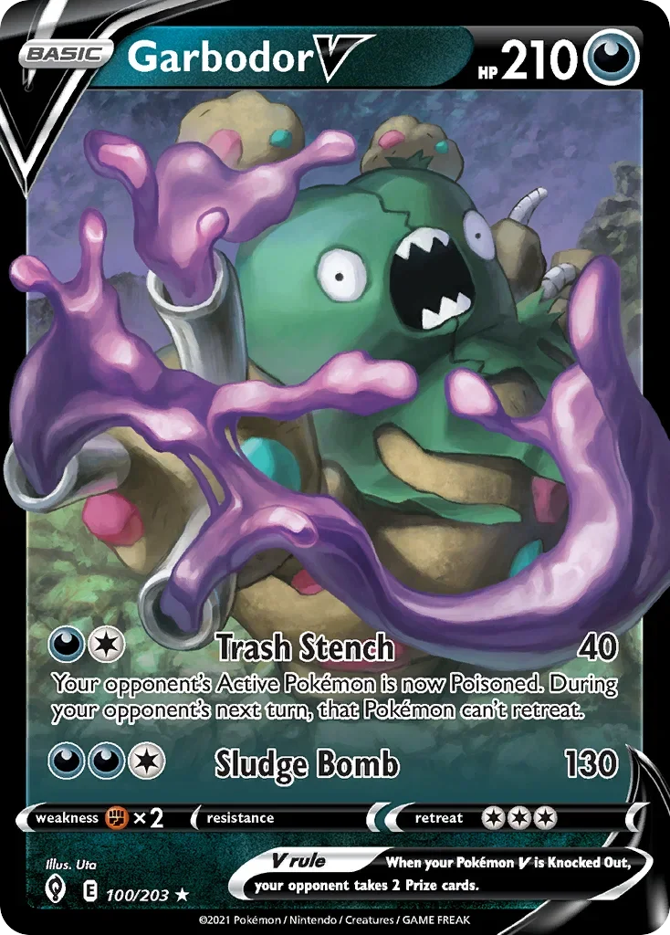 100/203 from Evolving Skies Ultra Rare Pokemon Card