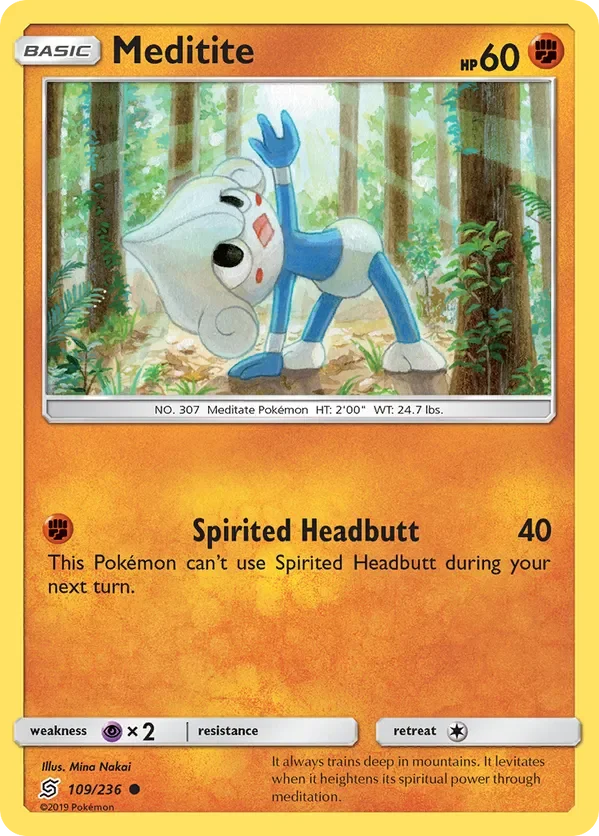 109/236 from Unified Minds Common Pokemon Card