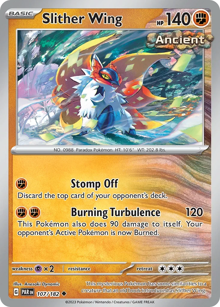 107/182 from Paradox Rift Uncommon Pokemon Card