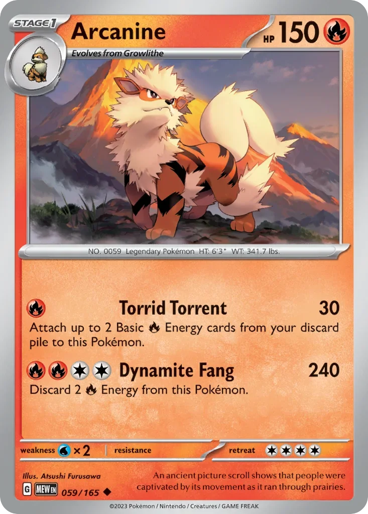 059/165 from 151 Uncommon Pokemon Card