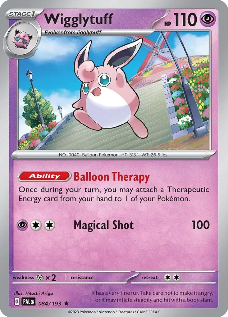 084/193 from Paldea Evolved Rare Pokemon Card