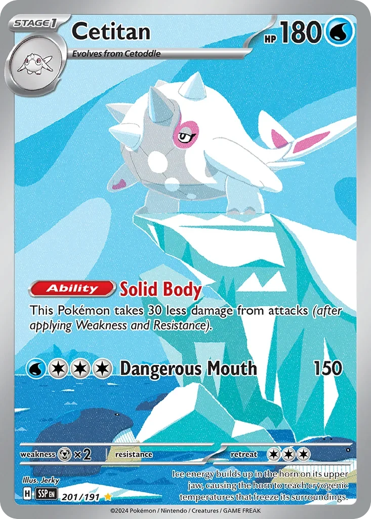 201/191 from Surging Sparks Card List Illustration Rare Pokemon Card