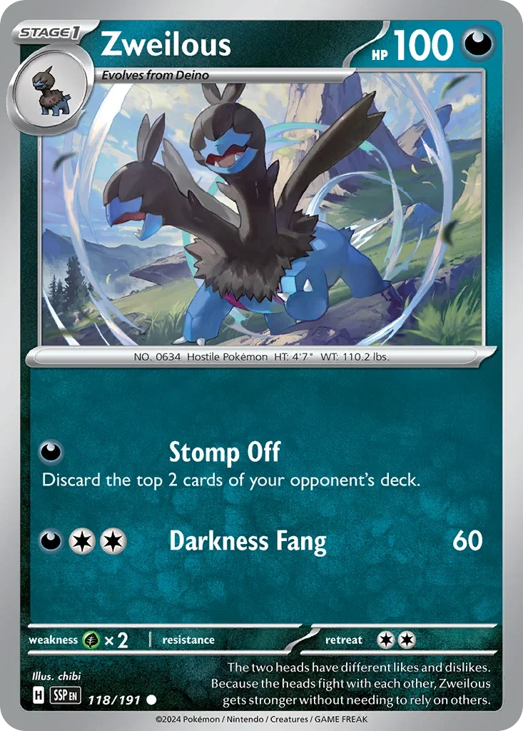 118/191 from Surging Sparks Card List Common Pokemon Card