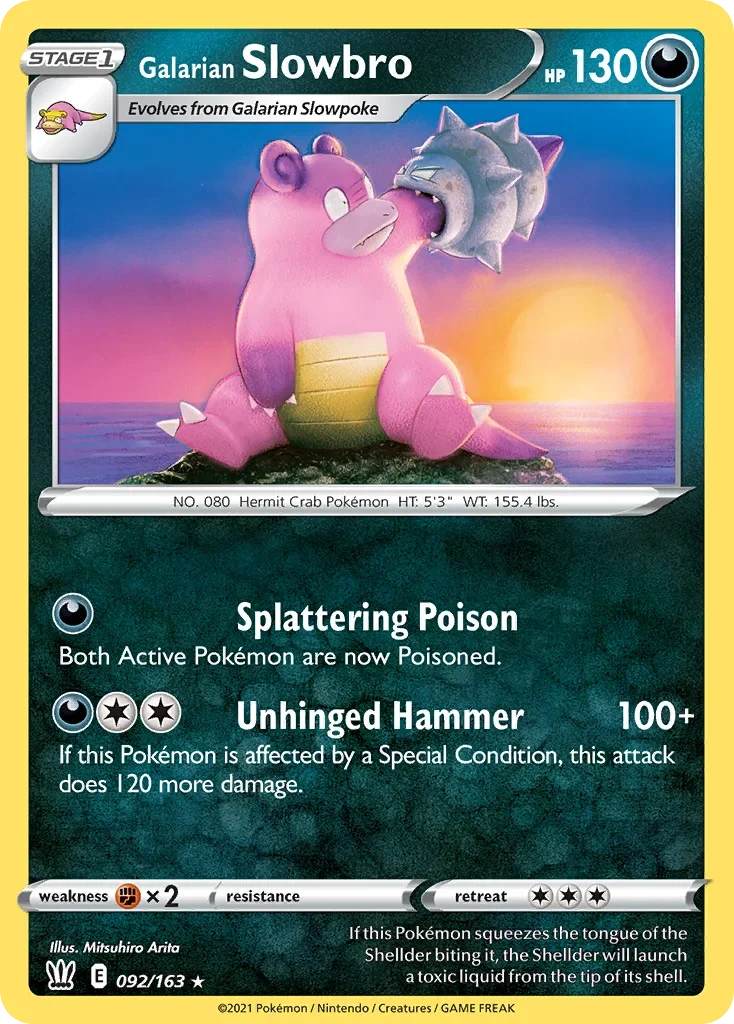 092/163 from Battle Styles Rare Pokemon Card