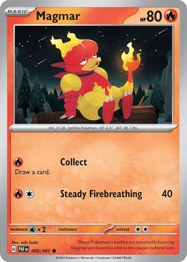 009/091 from Paldean Fates Common Pokemon Card