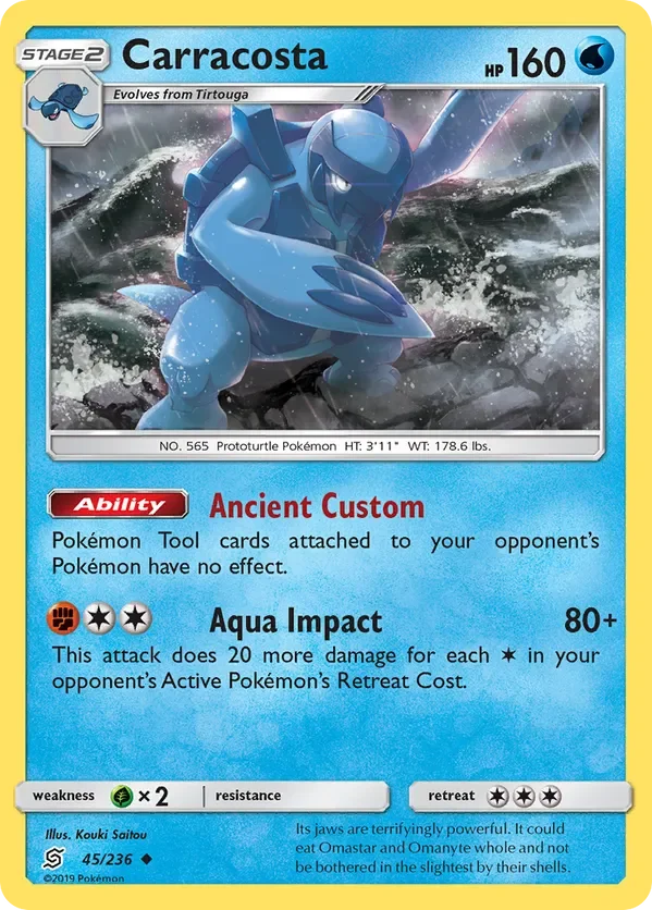 45/236 from Unified Minds Uncommon Pokemon Card