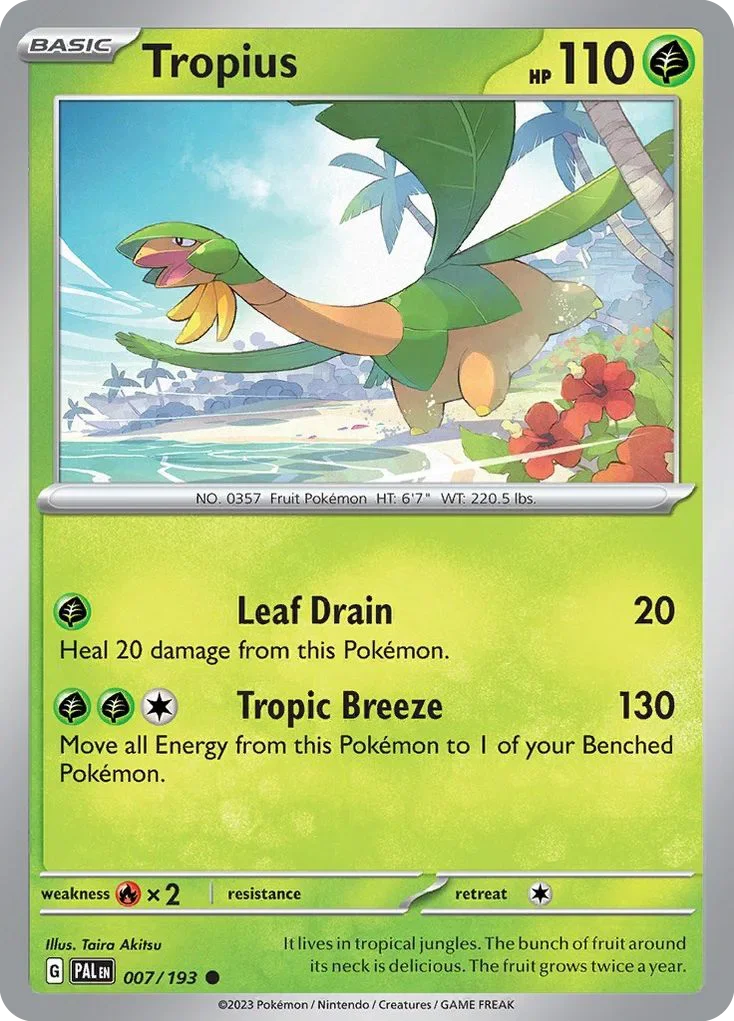 007/193 from Paldea Evolved Common Pokemon Card