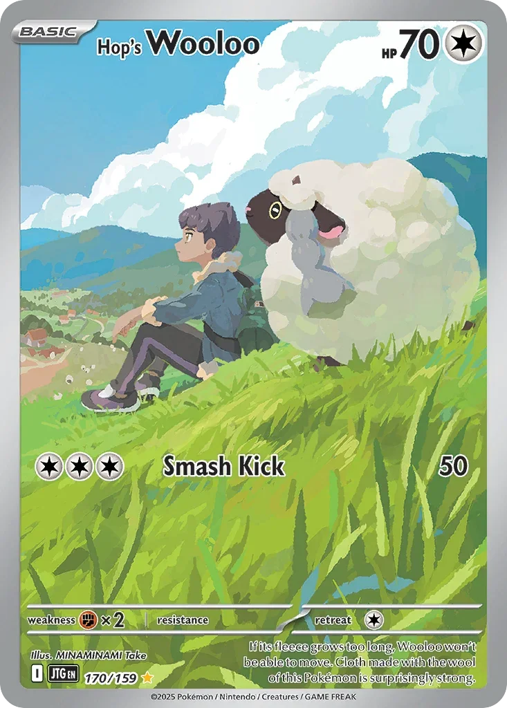 170/159 from Journey Together Illustration Rare Pokemon Card