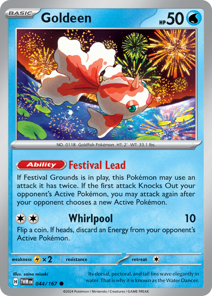 044/167 from Twilight Masquerade Card List Common Pokemon Card