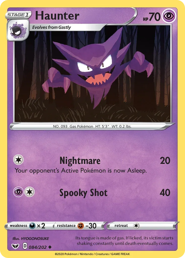084/202 from Sword & Shield Uncommon Pokemon Card