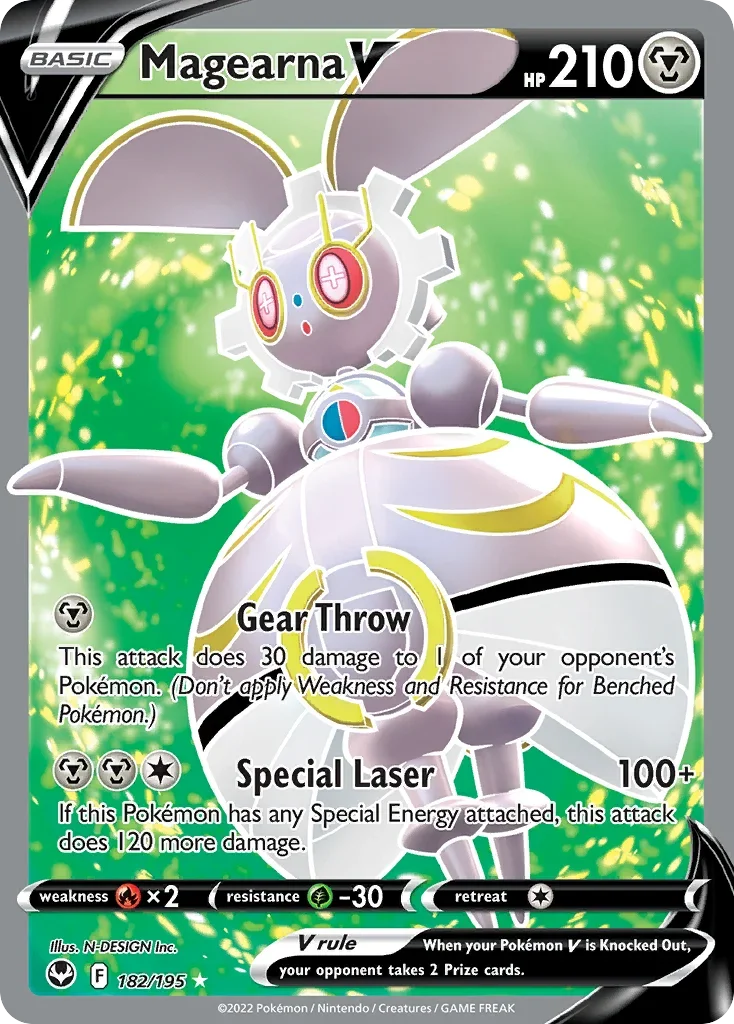 182/195 from Silver Tempest Ultra Rare Pokemon Card