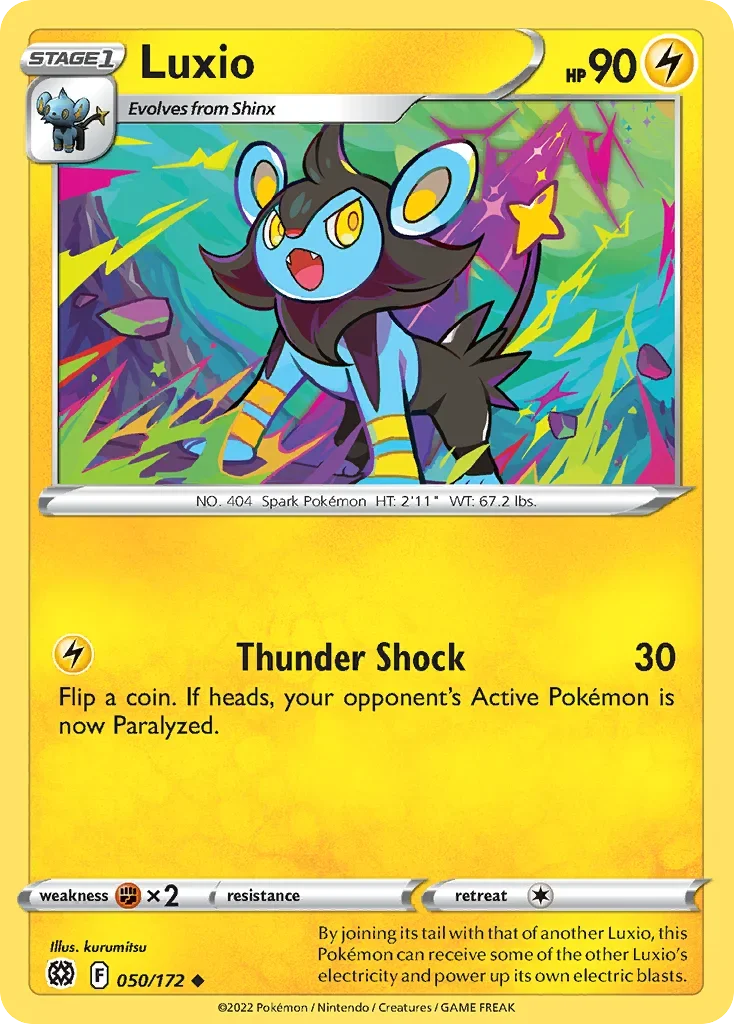 050/172 from Brilliant Stars Uncommon Pokemon Card