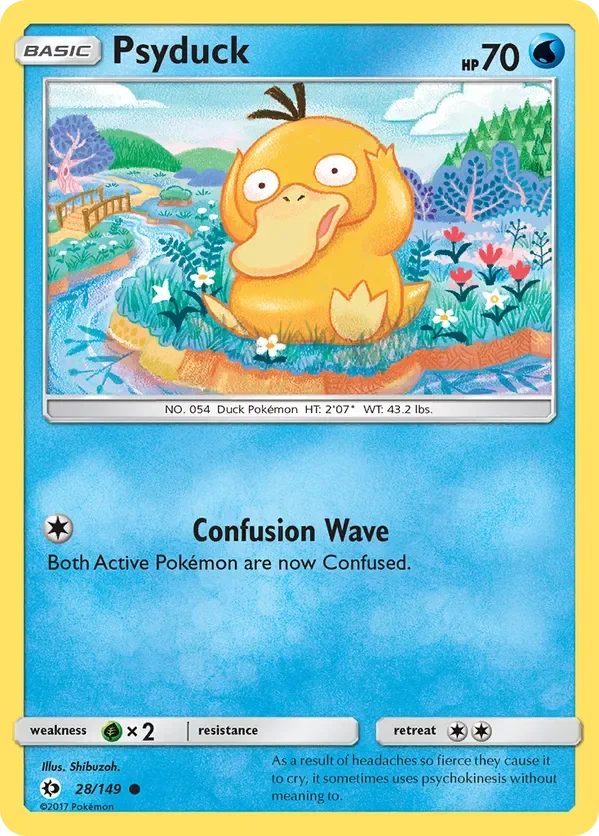 28/149 from Sun & Moon Base Common Pokemon Card