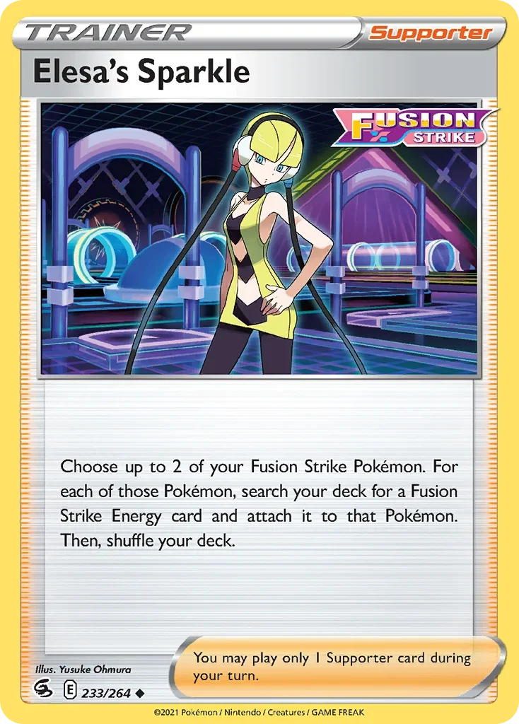 233/264 from Fusion Strike Uncommon Trainer Card