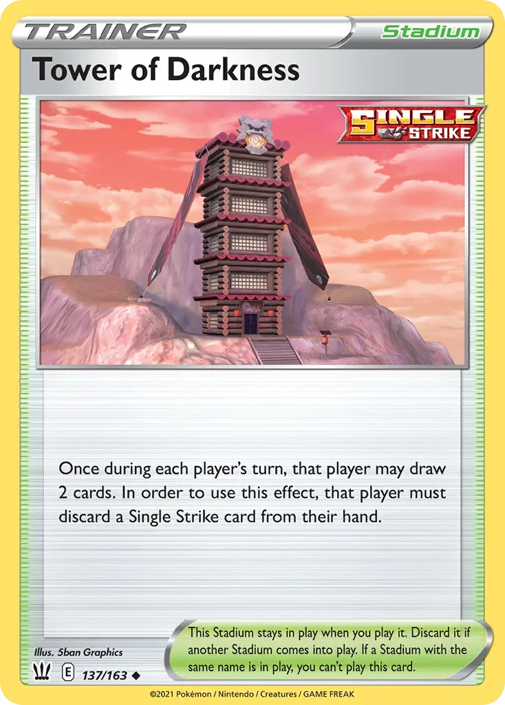 137/163 from Battle Styles Uncommon Trainer Card