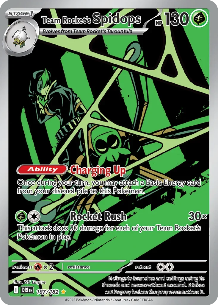 187/182 from Destined Rivals Illustration Rare Pokemon Card