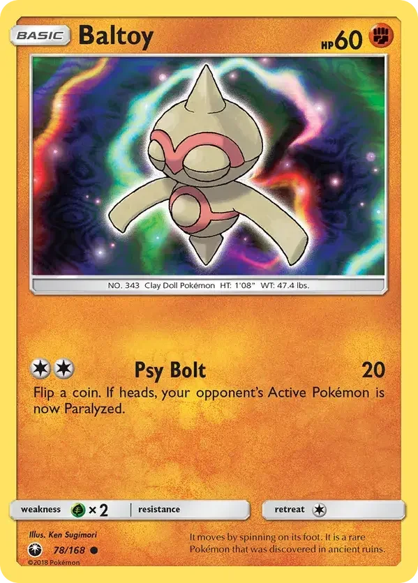 78/168 from Celestial Storm Common Pokemon Card