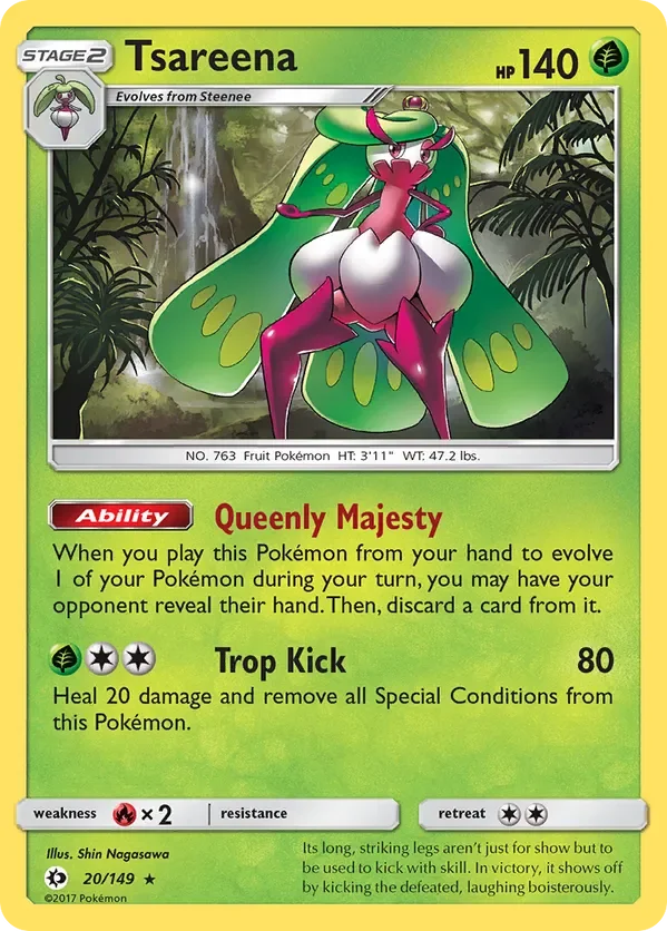 20/149 from Sun & Moon Base Holo Rare Pokemon Card