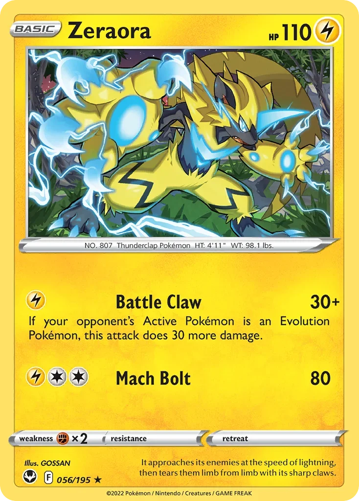 056/195 from Silver Tempest Rare Pokemon Card