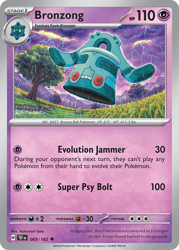 069/162 from Temporal Forces Uncommon Pokemon Card