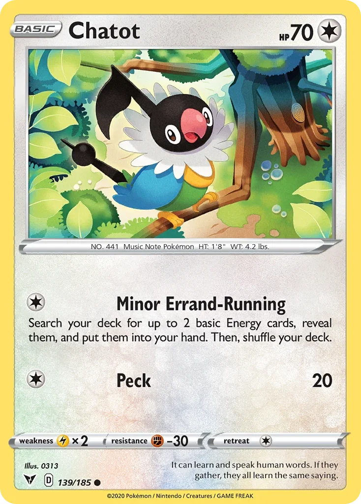 139/185 from Vivid Voltage Common Pokemon Card
