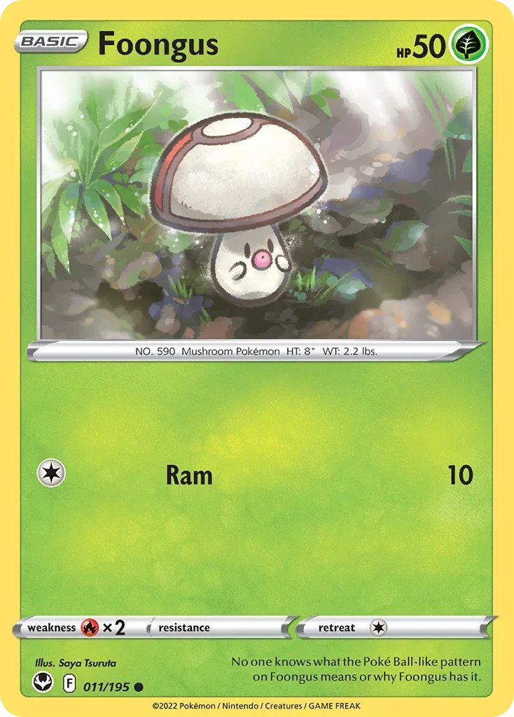 011/195 from Silver Tempest Common Pokemon Card