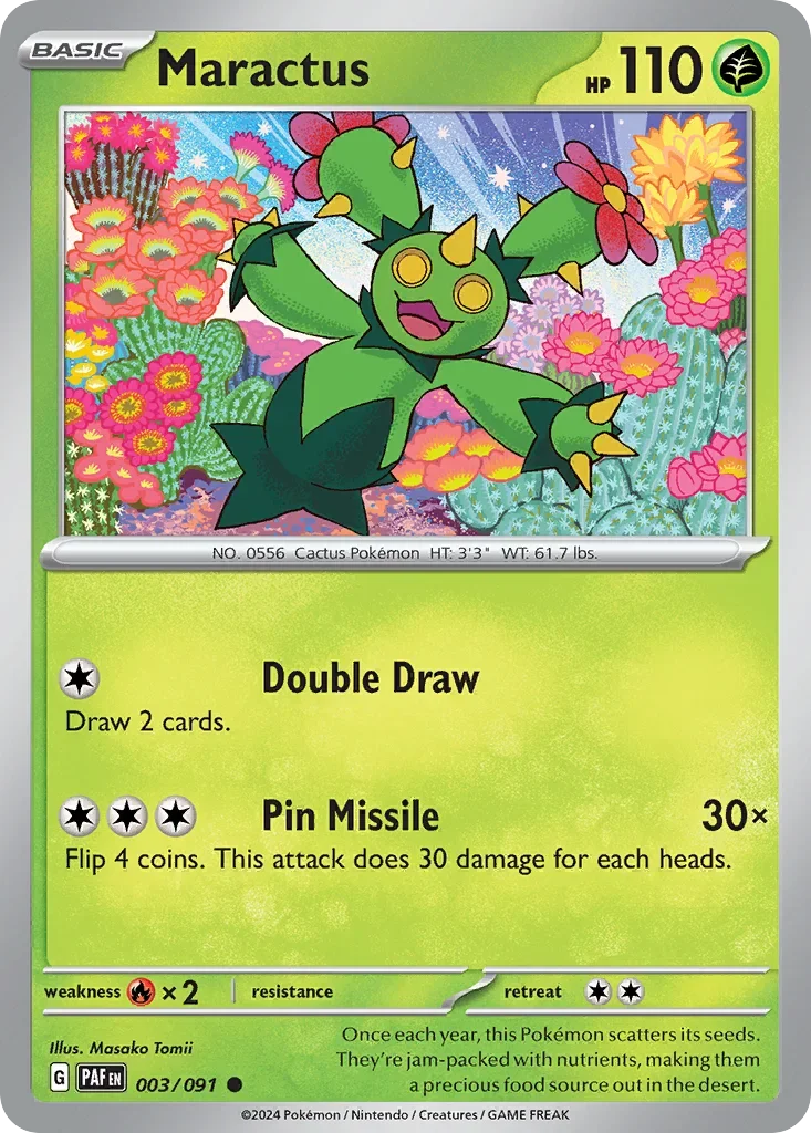 003/091 from Paldean Fates Common Pokemon Card