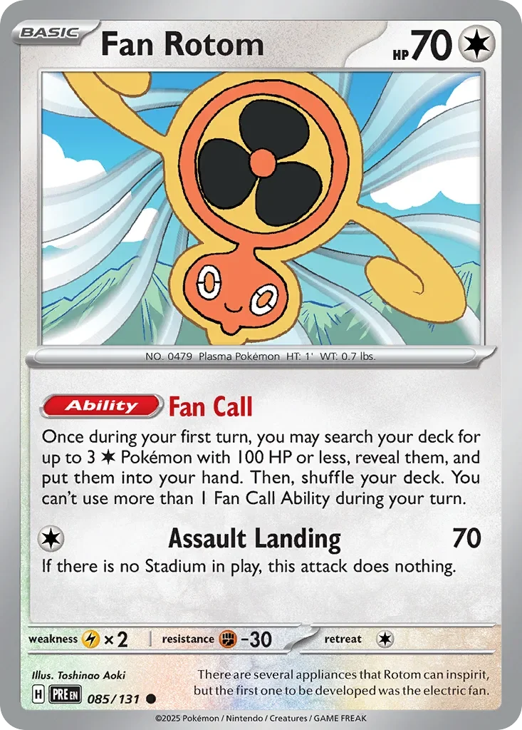 085/131 from Prismatic Evolutions Card List Common Pokemon Card