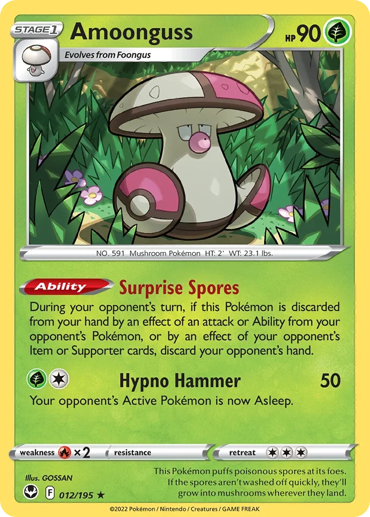 012/195 from Silver Tempest Rare Pokemon Card
