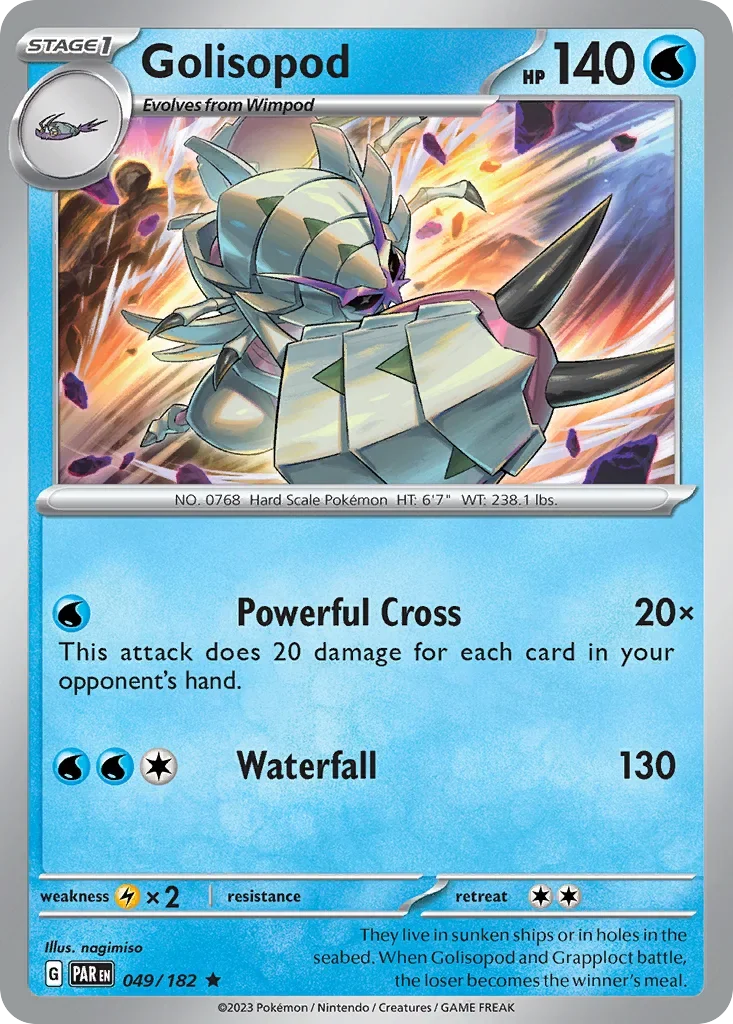 049/182 from Paradox Rift Rare Pokemon Card
