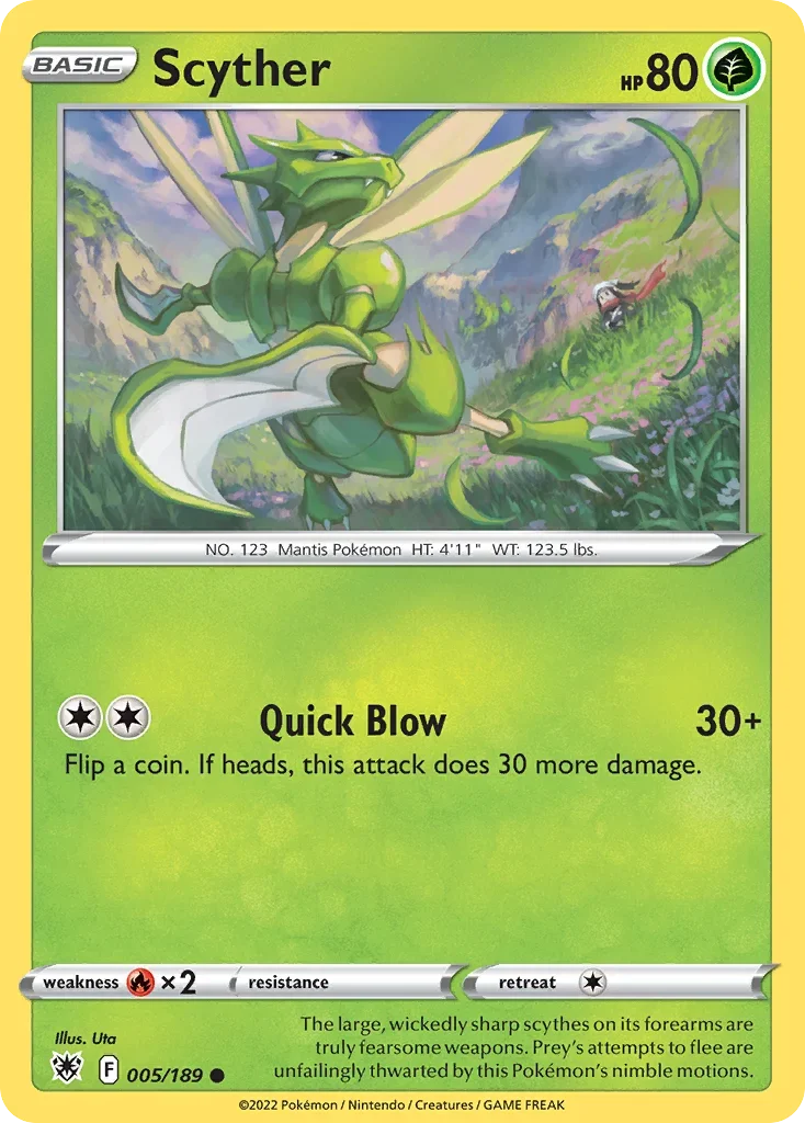 005/189 from Astral Radiance Common Pokemon Card
