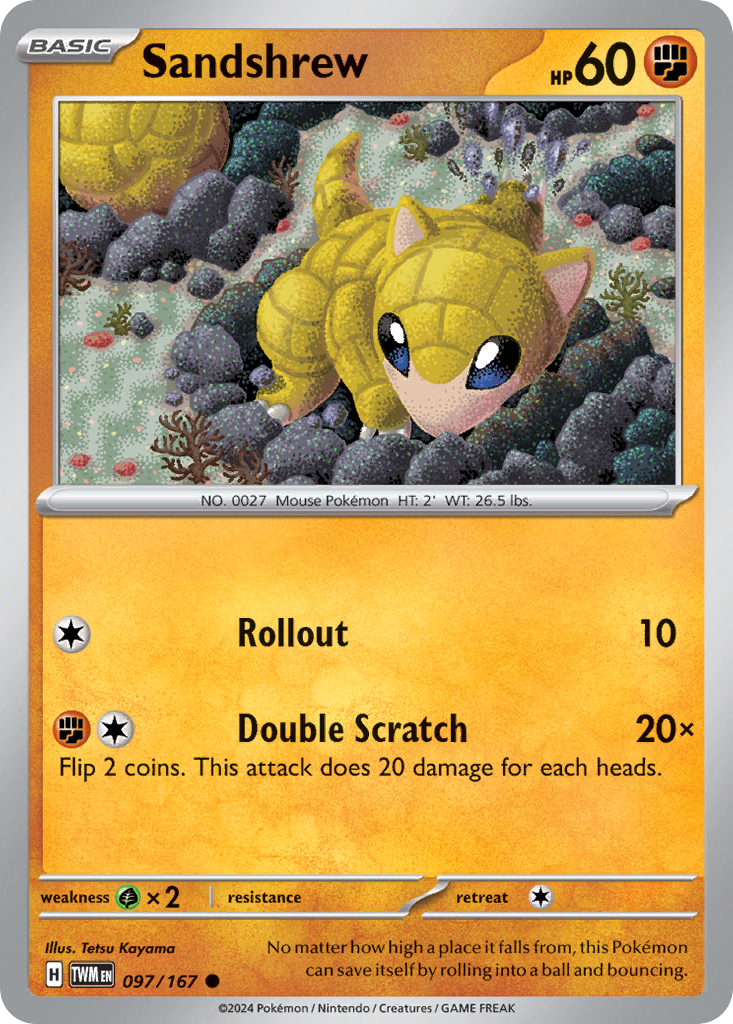 097/167 from Twilight Masquerade Common Pokemon Card