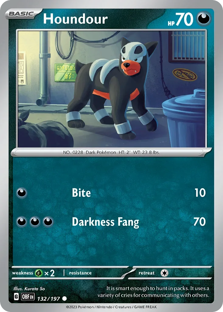 132/197 from Obsidian Flames Common Pokemon Card
