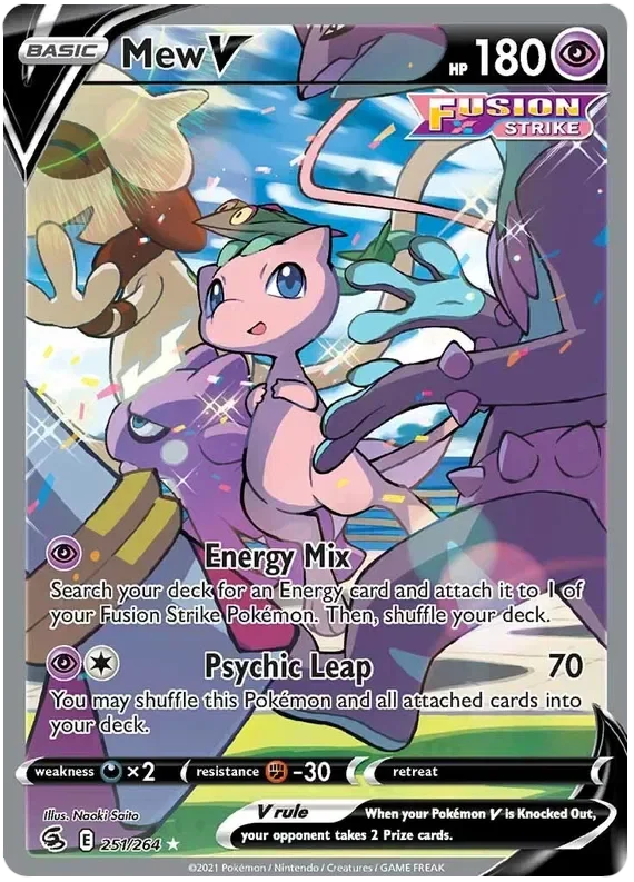 251/264 from Fusion Strike Alternate Art Pokemon Card
