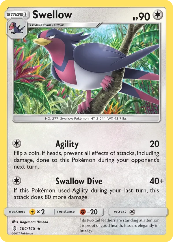 104/145 from Guardians Rising Rare Pokemon Card