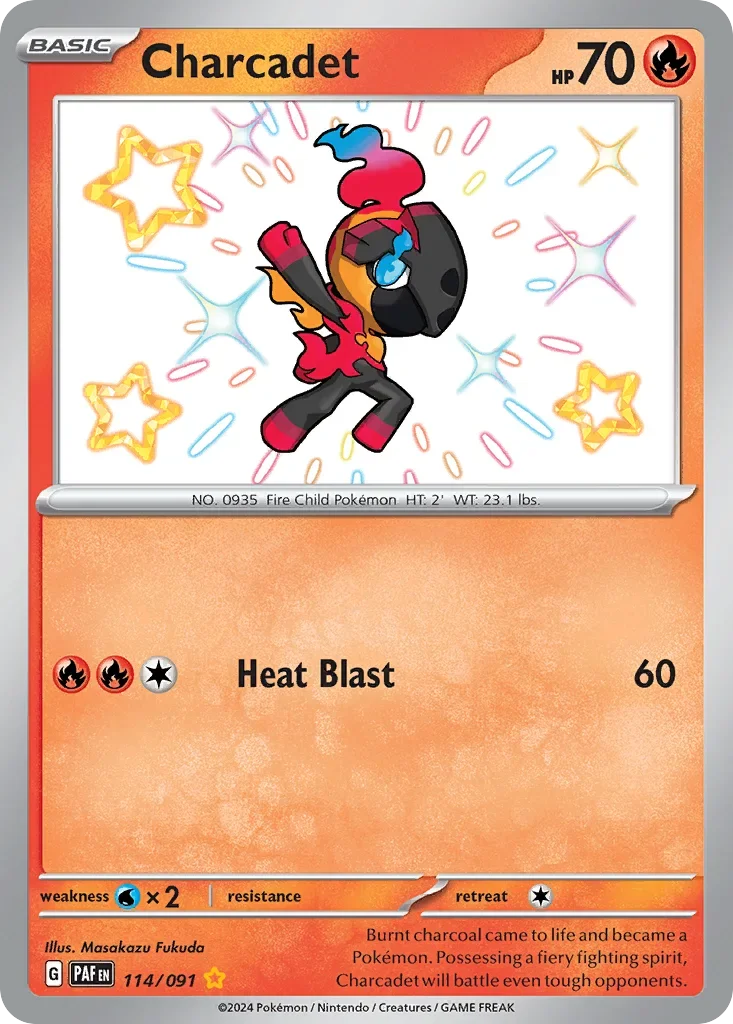 114/091 from Paldean Fates Shiny Rare Pokemon Card