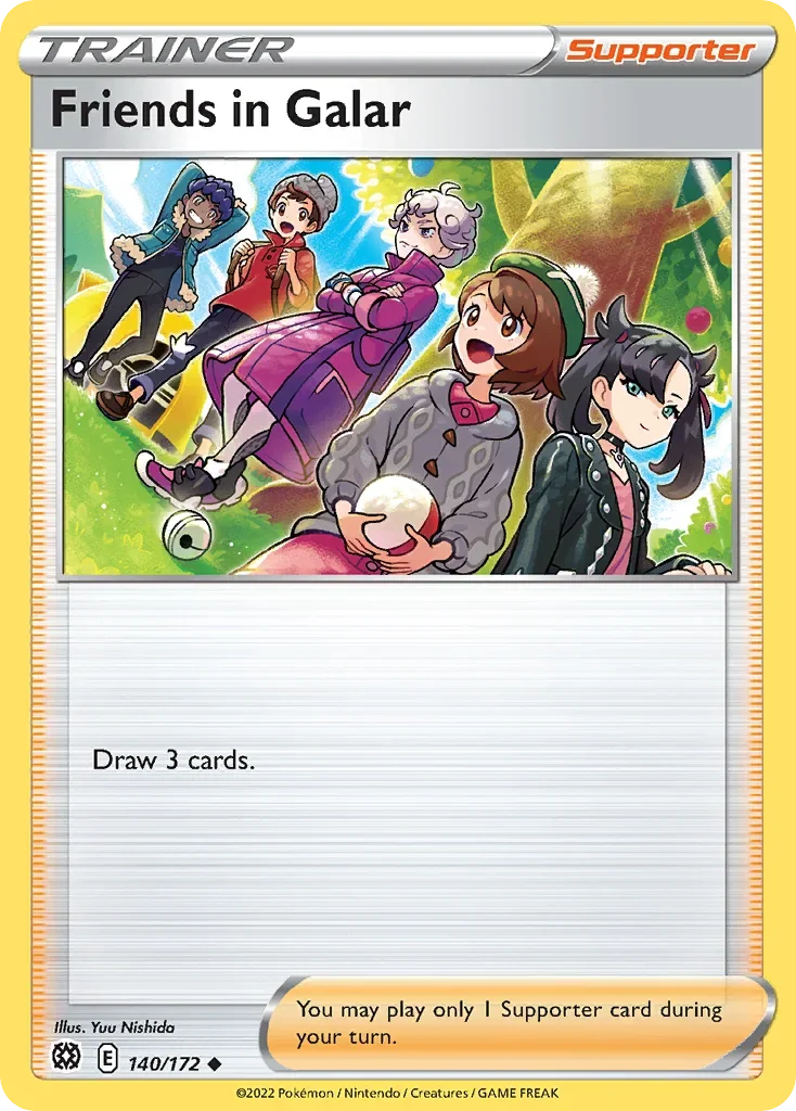 140/172 from Brilliant Stars Uncommon Trainer Card