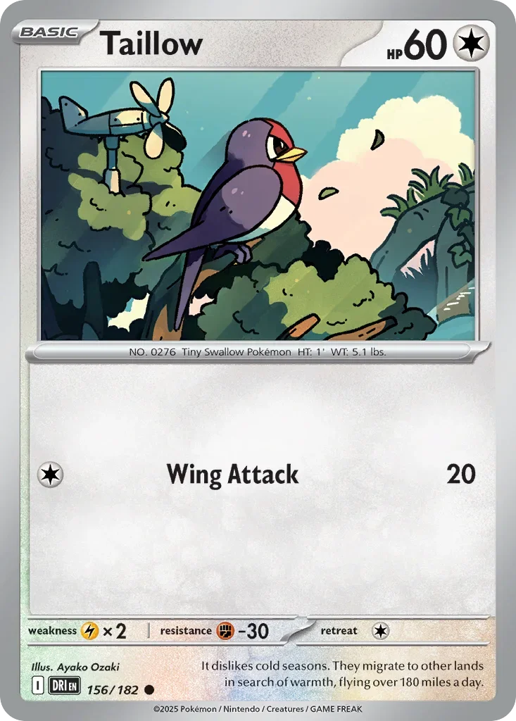 156/182 from Destined Rivals Common Pokemon Card