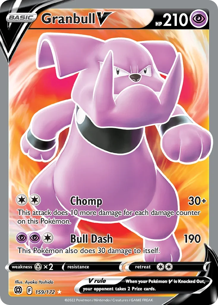159/172 from Brilliant Stars Full Art Pokemon Card