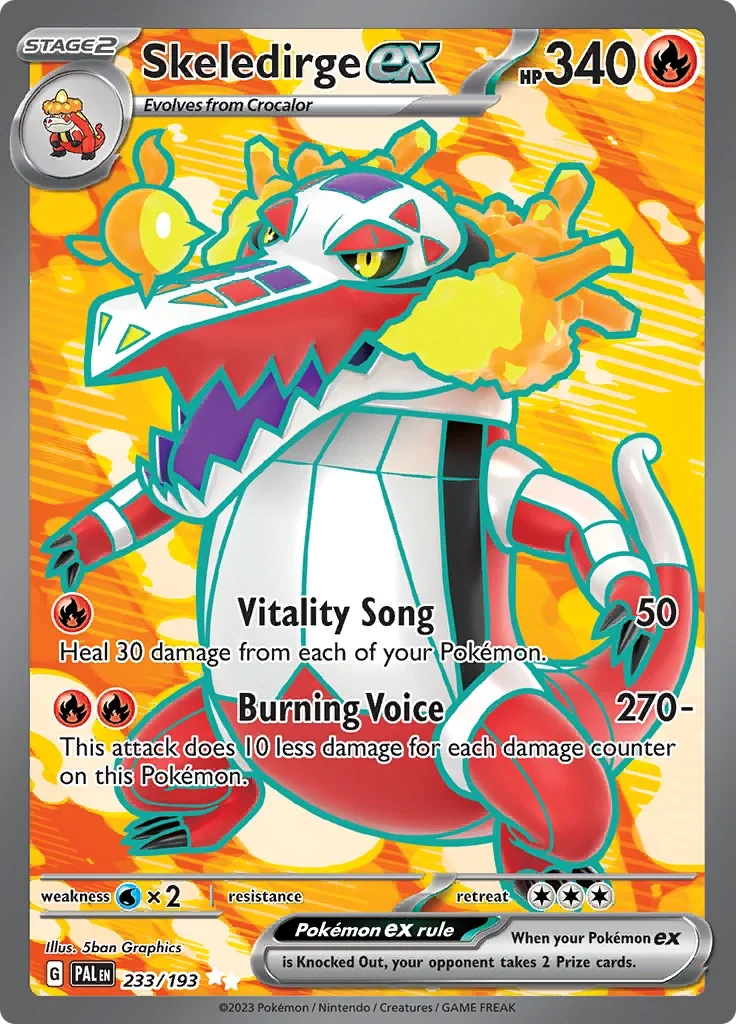 233/193 from Paldea Evolved Ultra Rare Pokemon Card