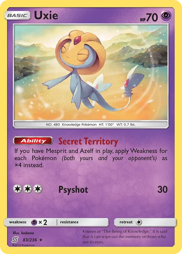 83/236 from Unified Minds Holo Rare Pokemon Card