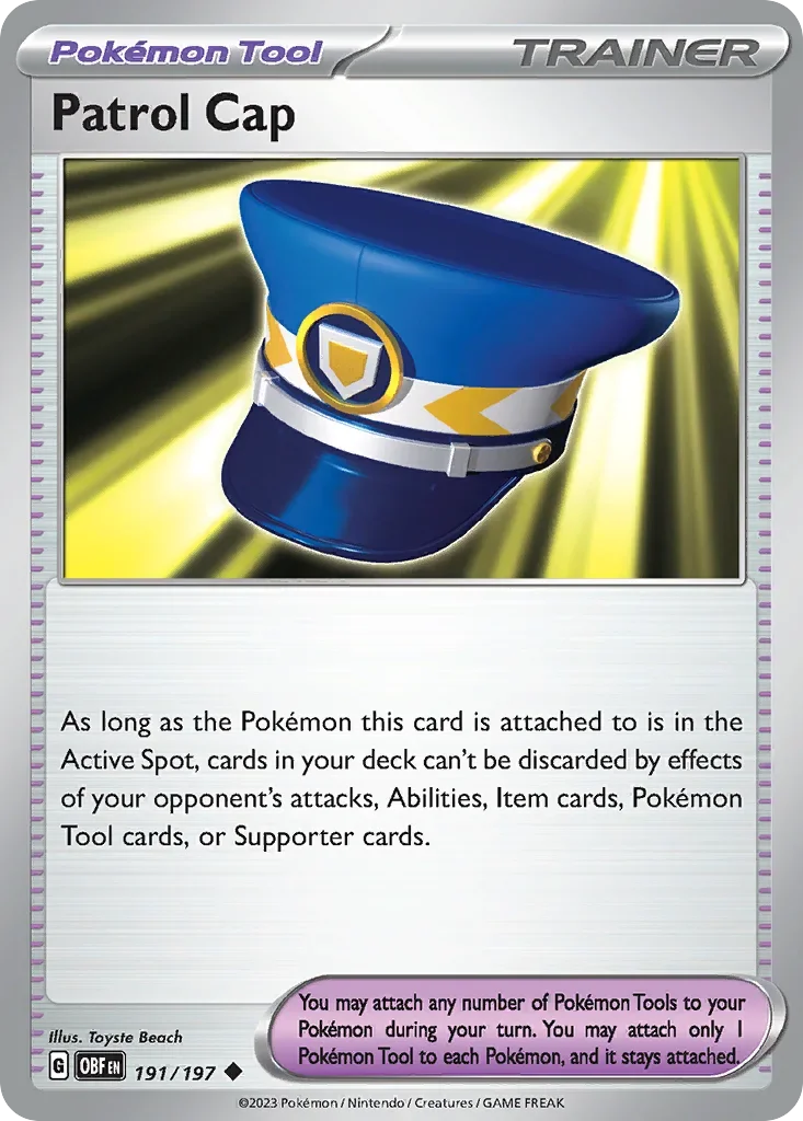 191/197 from Obsidian Flames Uncommon Pokemon Card