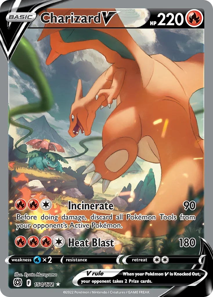 154/172 from Brilliant Stars Alternate Art Pokemon Card