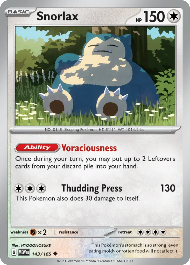 143/165 from 151 Uncommon Pokemon Card