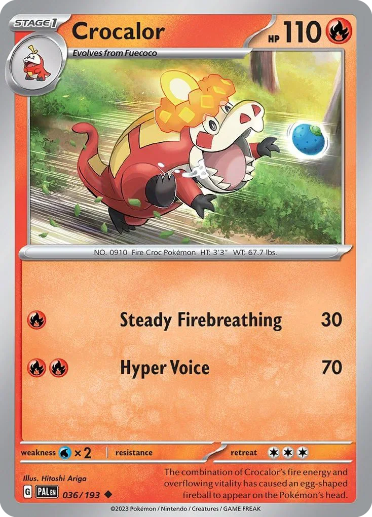 036/193 from Paldea Evolved Uncommon Pokemon Card