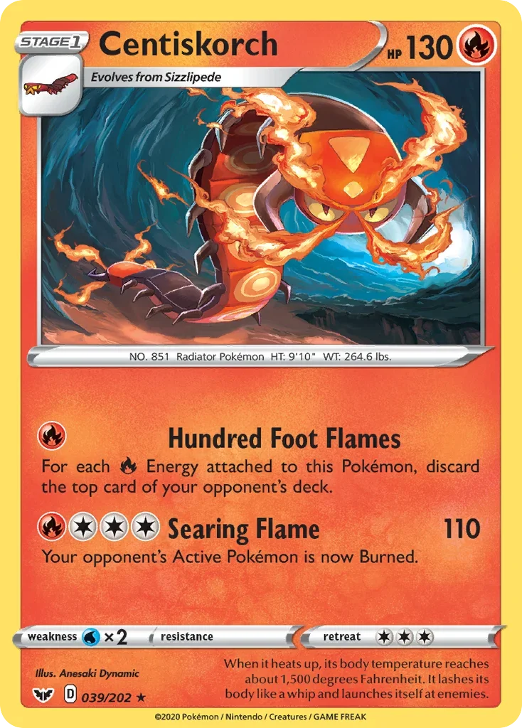 039/202 from Sword & Shield Rare Pokemon Card